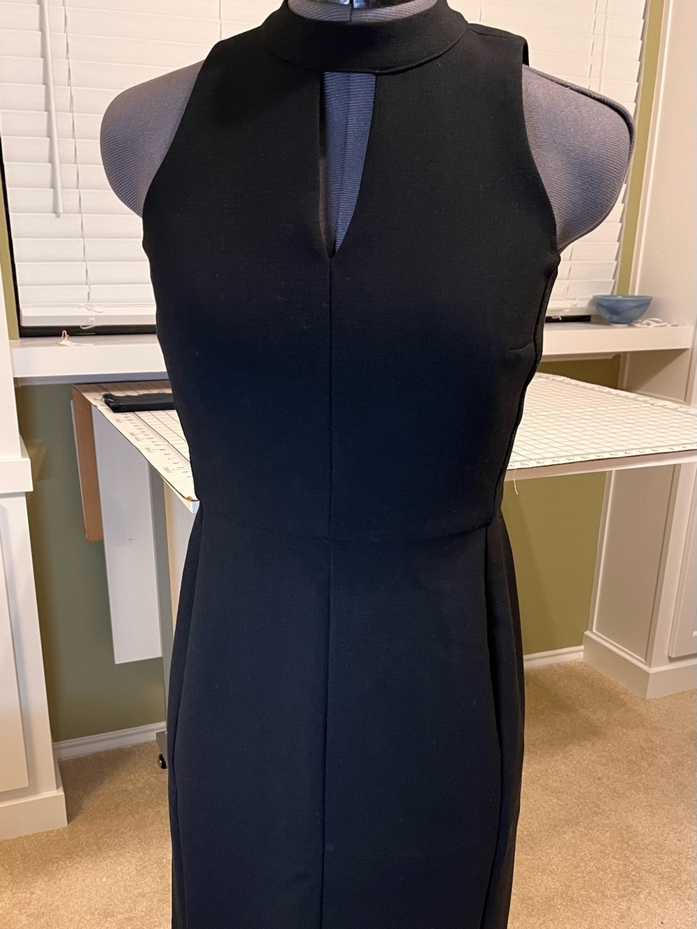 LOFT Black Sleeveless Dress